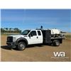 Image 1 : 2012 FORD F550 XL EXT CAB FLATBED TRUCK