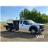 Image 2 : 2012 FORD F550 XL EXT CAB FLATBED TRUCK