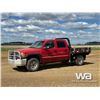 Image 1 : 2004 GMC 2500HD SLT CREW CAB FLATBED TRUCK