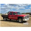 Image 2 : 2004 GMC 2500HD SLT CREW CAB FLATBED TRUCK