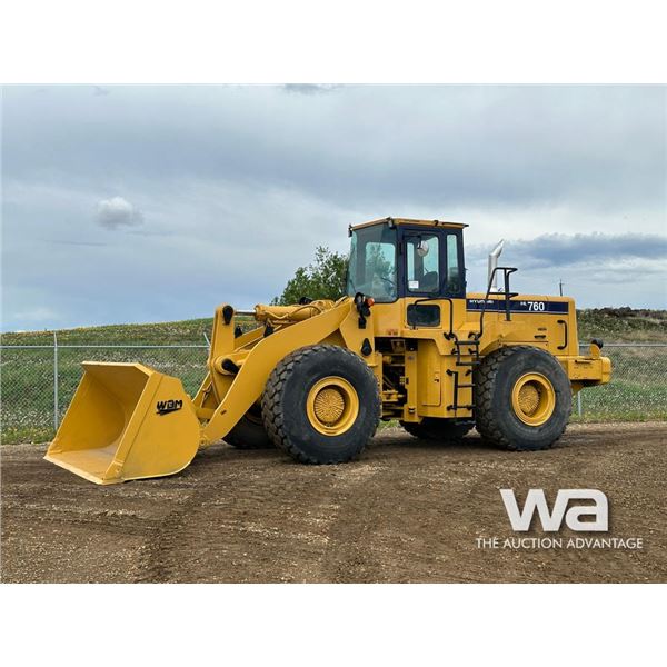1997 HYUNDAI HL760 WHEEL LOADER