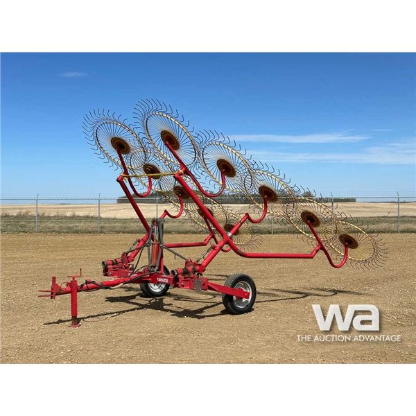 TONUTTI 10 WHEEL HAY RAKE