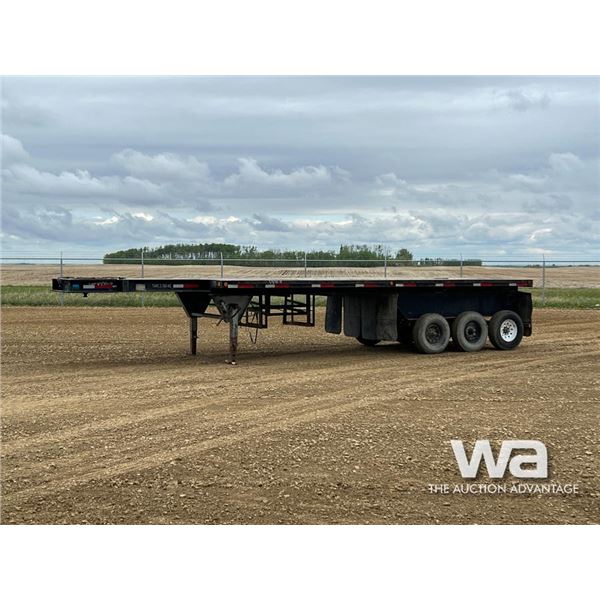 1997 TRAILTECH 30 FT. TRIDEM EQUIPMENT TRAILER
