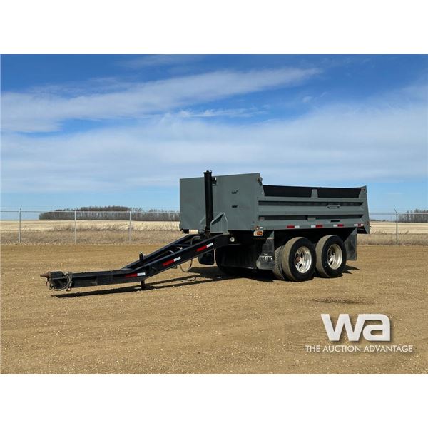 2005 LOADLINE T/A  GRAVEL PUP DUMP TRAILER