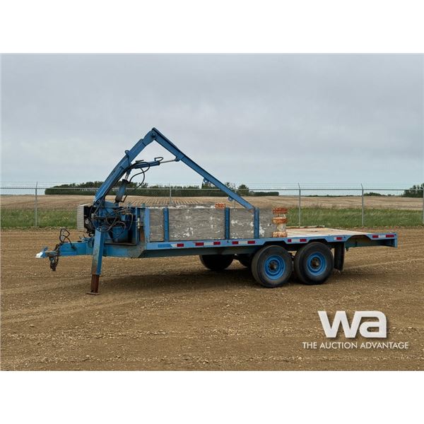 1997 U-BILT 20 FT. T/A FLAT DECK TRAILER