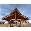 Image 10 : LUXURY LOG 18 X 12 FT. DINING GAZEBO