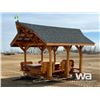 Image 1 : LUXURY LOG 18 X 12 FT. DINING GAZEBO