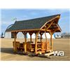 Image 4 : LUXURY LOG 18 X 12 FT. DINING GAZEBO