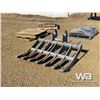 Image 1 : 60 IN. BRUSH RAKE TO FIT EXCAVATOR