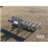 Image 3 : 60 IN. BRUSH RAKE TO FIT EXCAVATOR