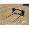 Image 1 : HLA  SKID STEER BALE SPEAR