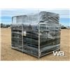 Image 3 : 10 X 5.5 FT. LIVESTOCK (58) PANELS & (2) GATES