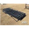 Image 3 : (11) 12 FT. GREY LIVESTOCK GATES