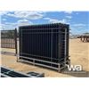 Image 3 : (24) GALVANIZED 10 X 7 FT. STEEL FENCING