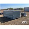 Image 2 : (40) METAL PANELS OF FENCE WITH STANDS