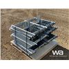 Image 7 : (40) METAL PANELS OF FENCE WITH STANDS