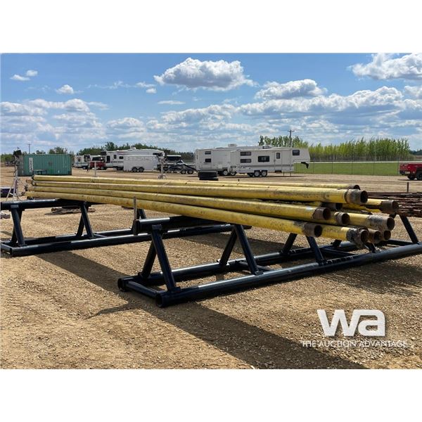 (15) PCS 4 IN. X 30 FT. YELLOW JACKET PIPE