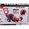 Image 1 : TMG KOHLER POWERED STUMP GRINDER