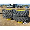 Image 1 : (4) 480/70R34  TIRES & RIMS