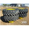 Image 2 : (4) 480/70R34  TIRES & RIMS