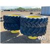 Image 3 : (4) 480/70R34  TIRES & RIMS
