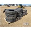 Image 2 : (8) 11R22/5 TIRES (8) 10 BOLT RIMS