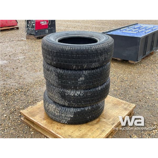 (4)  MICHELIN LT265/70R18 TIRES