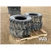 Image 2 : (4) PRIME 12-16.5 SKID STEER TIRES