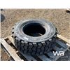 Image 1 : (1) NEWMASTER SS 12-16.5 L-4 12 PR SKIDSTEER TIRE