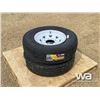 Image 1 : (2) ST235/80R16 GRIZZLY TIRES & RIMS