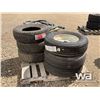 Image 1 : (6) ST225/75R15 TIRES AND RIMS