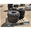 Image 2 : (4) 26X11R12 POLARIS TIRES