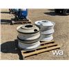 Image 2 : (4) 11R24.5 RIMS