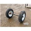Image 1 : (2) ST205/75D15  TIRES & RIMS