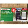 Image 2 : (4) 600W LED SOLAR FLOOD LIGHT