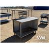 Image 2 : COMMERCIAL STAINLESS STEEL KITCHEN COUNTER