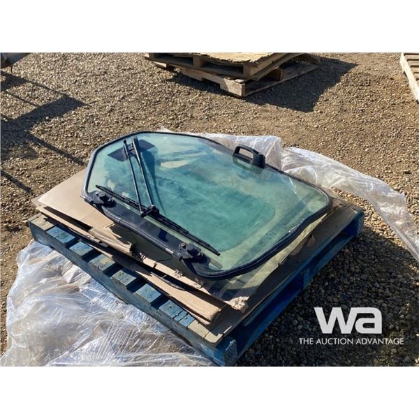 (3) SKID STEER WINDOWS
