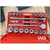 Image 8 : (2) SOCKET SET, ELECTRIC IMPACT GUN, CHAINSAW