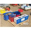 Image 2 : SUMP PUMP, SHOP STOOL, STRAP, PAILS