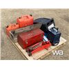 Image 4 : CAR RAMPS, GERRY CANS, FLOOR JACK, CUTTING TORCH