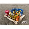 Image 1 : SHOP HEATER,BENCH GRINDER, LOAD STRAPS
