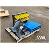 Image 2 : (2) INDUSTRIAL SAWS AND UTILITY PARTS RACK