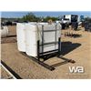Image 2 : (2) POLY TANKS ON STEEL FRAME