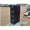 Image 1 : (4) DRAWER VERTICAL FILE CABINET