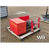 Image 2 : SHOP CABINET, WINCH, SHOP TABLE