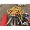 Image 8 : WHEELBARROW, GARDEN TOOLS, EXTENSION CORDS