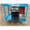 Image 8 : STEEL SHOP CART, STEEL STEP STOOL