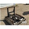 Image 2 : (14) TIE DOWN WINCHES AND DOLLY CART