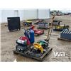 Image 1 : (2) 14 IN. CHOP SAWS, (2) AIR COMPRESSER, AIR JACK