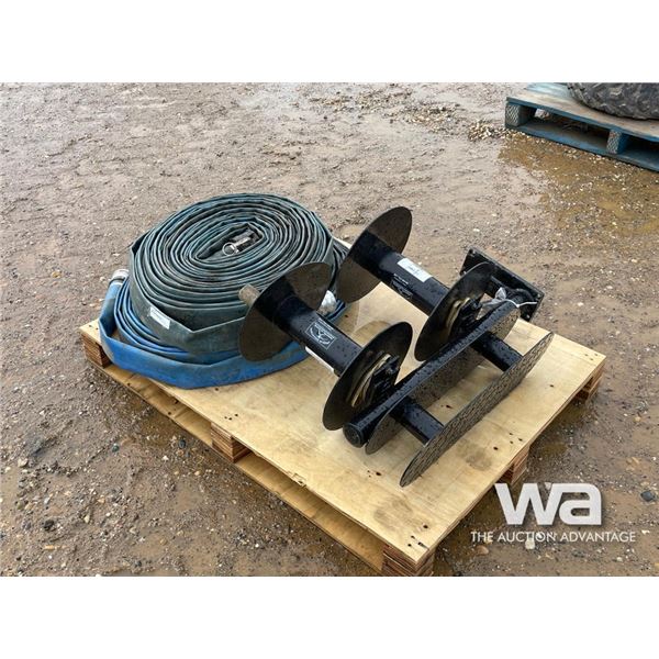 LAY FLAT HOSE AND CABLE/HOSE REEL